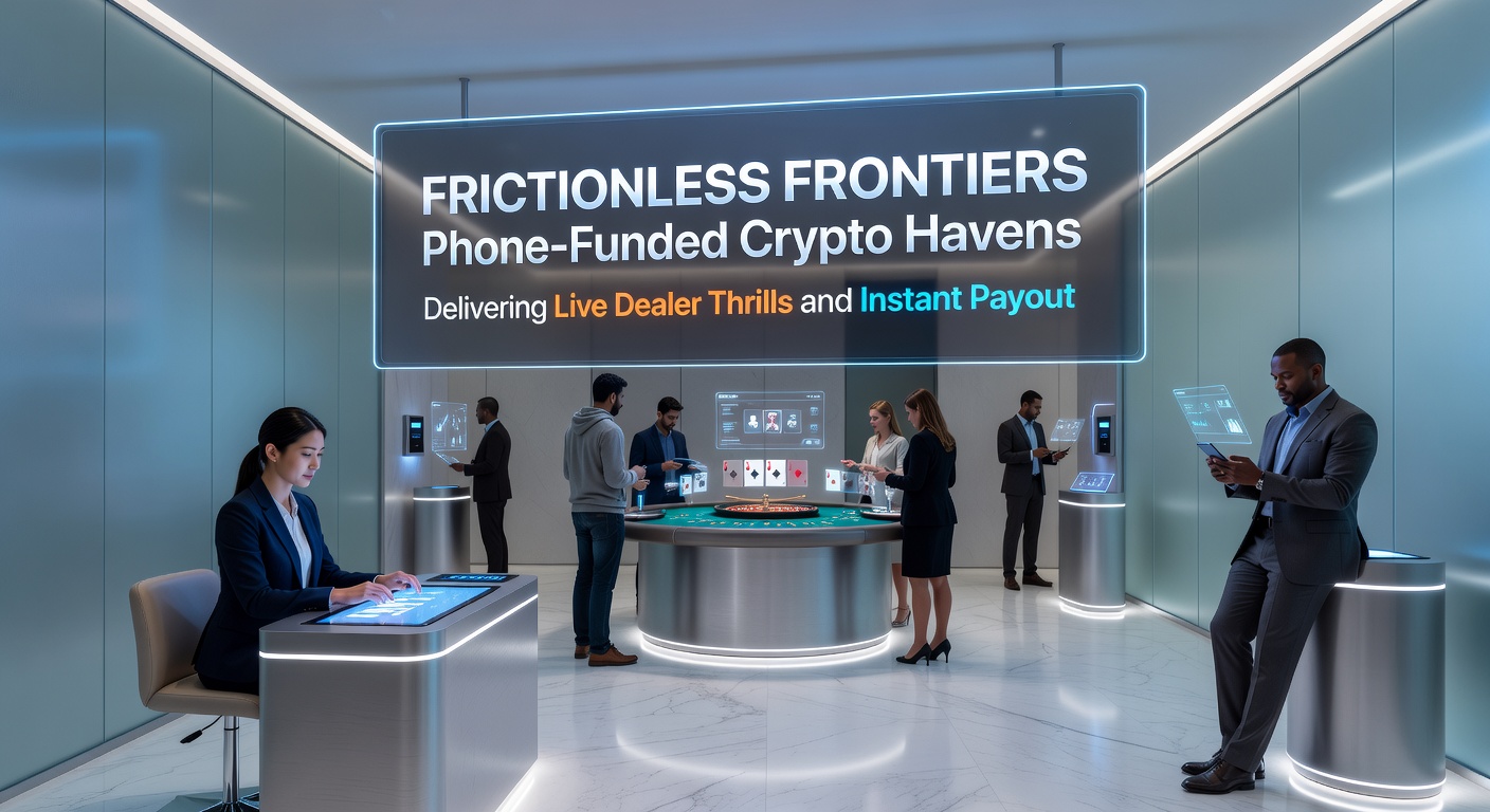 Close-up of a smartphone screen displaying a live dealer roulette game with phone deposit confirmation and crypto wallet payout in progress