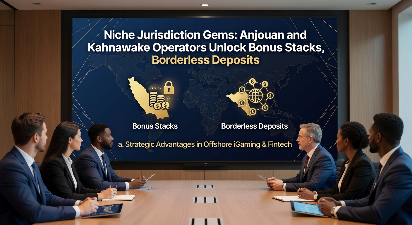 Dynamic graphic of hourglass-shaped payout timers alongside crypto wallets and bonus multipliers on Anjouan and Kahnawake casino dashboards