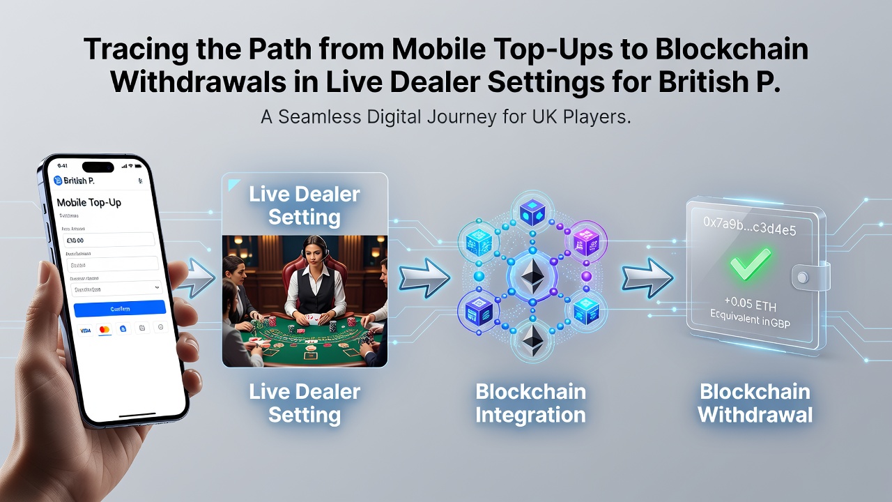 Blockchain transaction confirmation screen alongside live dealer interface
