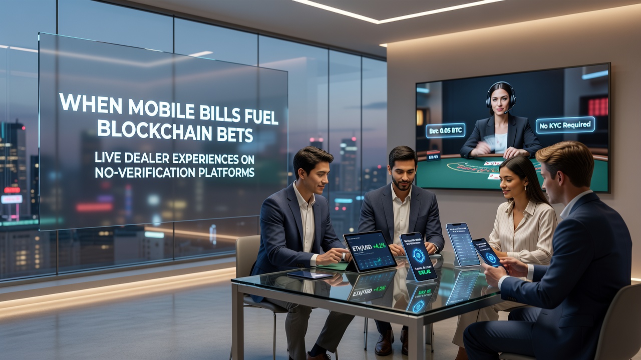 Live dealer gameplay funded through mobile and crypto channels